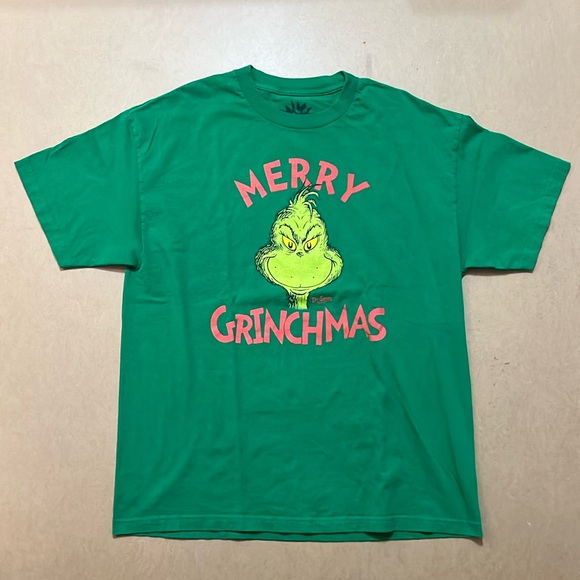 Grinch Merry Grinchmas T Shirt - Picture 2 of 6